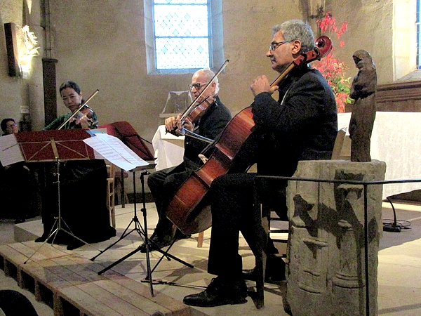 Un superbe concert a eu lieu dans l'église de Saint Marc sur Seine 