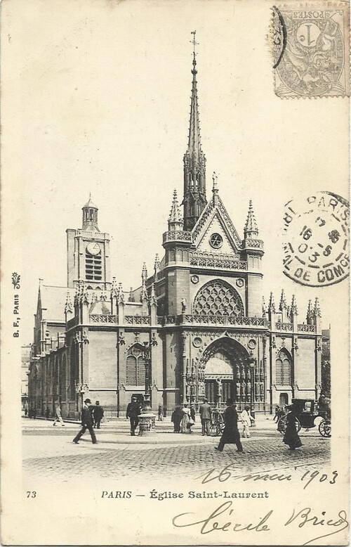 Eglise Saint-Laurent  (Paris X)
