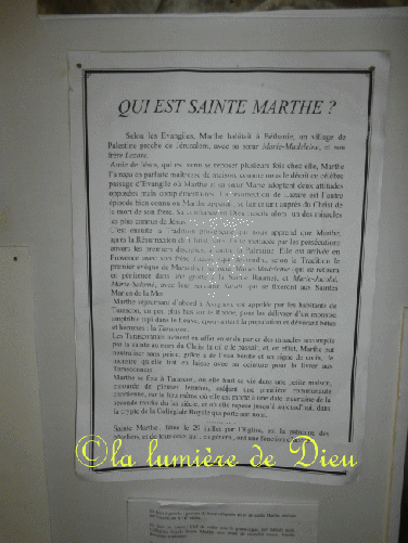 Tarascon sur Rhône, église Sainte Marthe