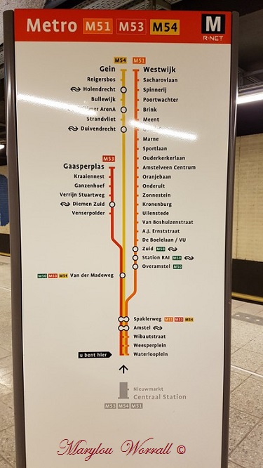 Pays-Bas : Le Métro d'Amsterdam