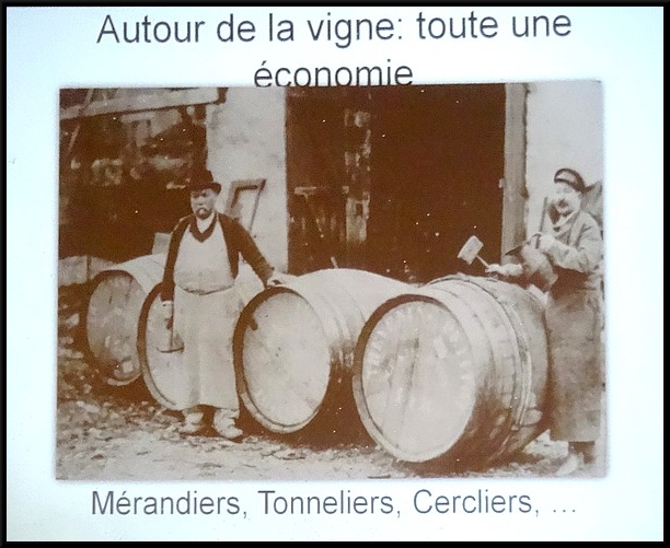 Le vignoble Châtillonnais, terre de prédilection du crémant, une conférence d'Anne Bouhélier, lors du marché de la truffe 2016