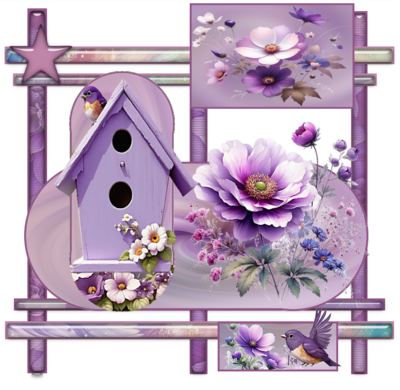 Template 6 - les violettes