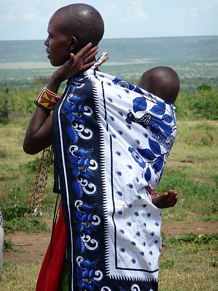 Femme bébé