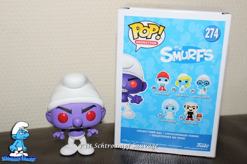 Série figurines Schtroumpfs Funko Pop Animation 2017