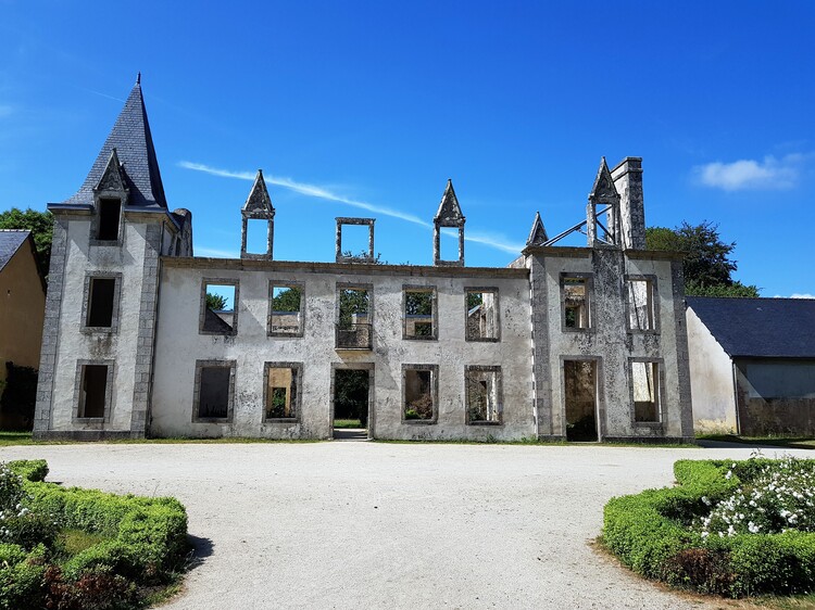 Domaine du Lain à Gestel Morbihan Bretagne - Le manoir