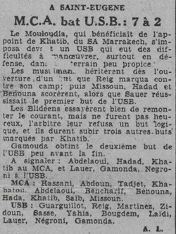 KHATIB (Maroc) 1943/1944