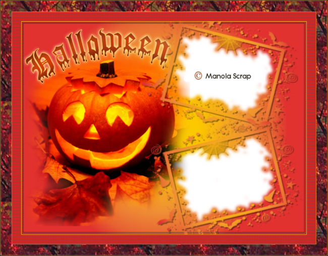Cadres masques d' Halloween page 4