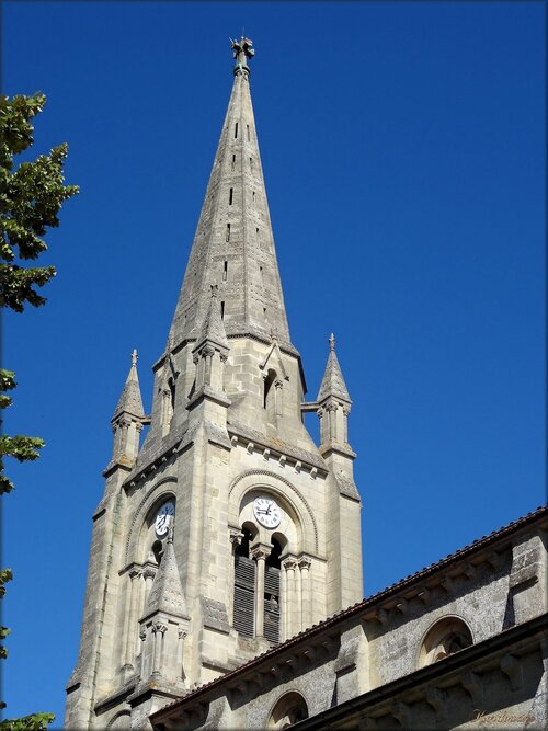Photo de l'église de Sainte Croix du Mont (Gironde)