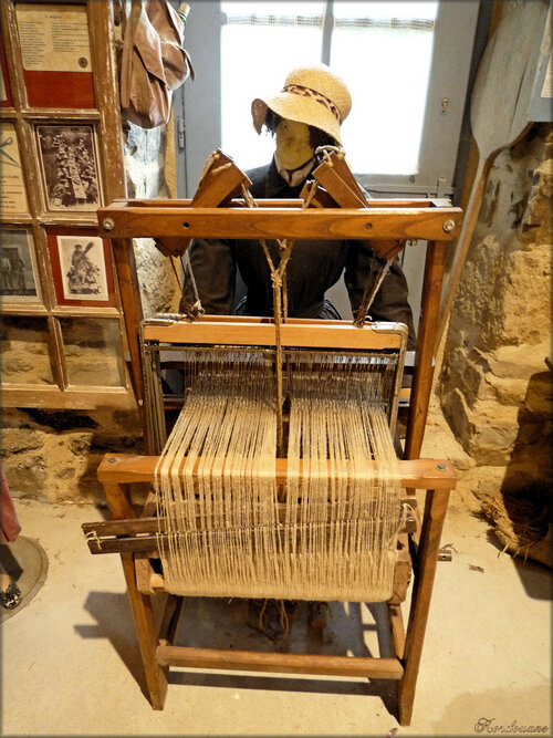 Filage et tissage du lin (Vieux métiers d'Argol)