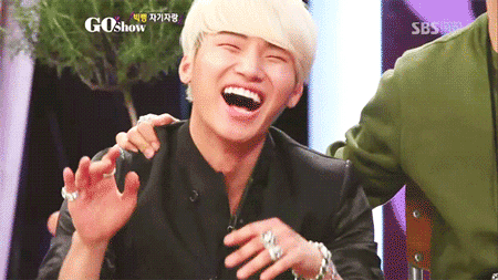 Daesung qui éclate de rire !