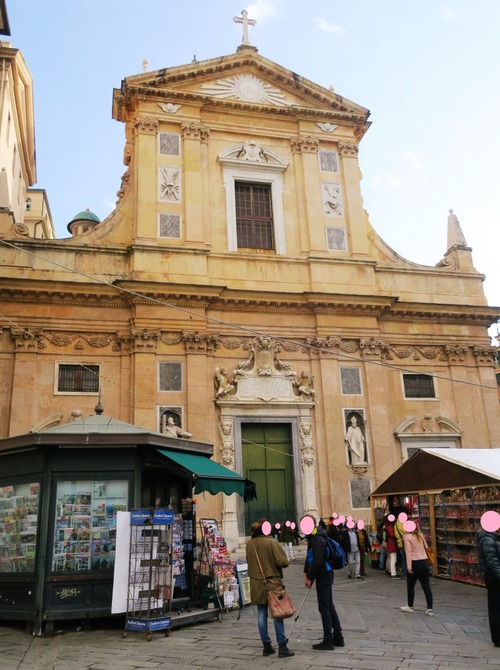 L'église del Gesù à Gênes
