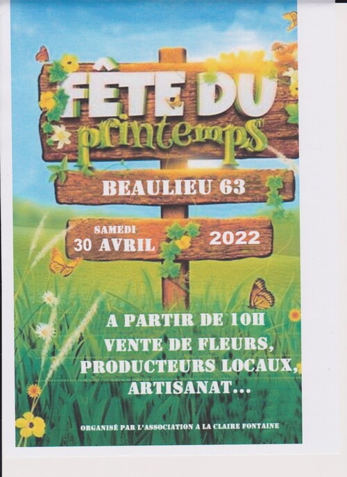 .30.04.2022...Fête du printemps à Beaulieu