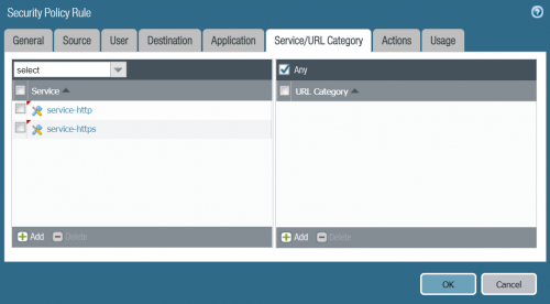 Configuration basique d'un pare-feu Palo Alto (vlan, nat, accès internet)