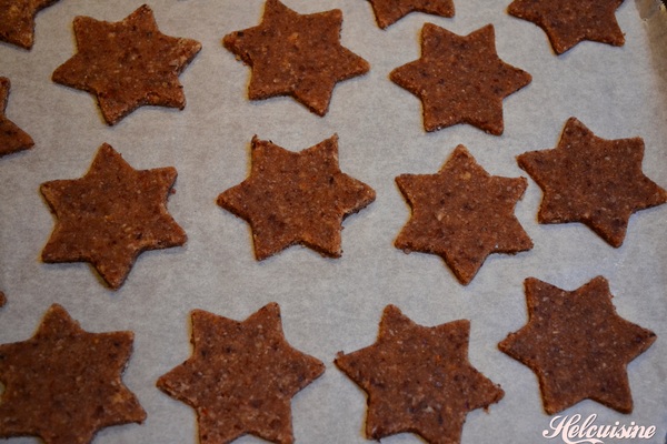 Etoile à la cannelle (biscuits de noël)