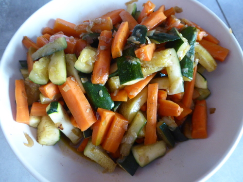 Wok de Poulet aux Légumes