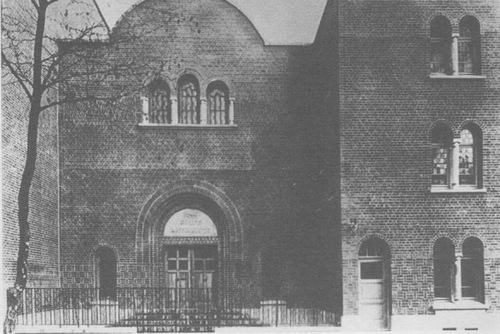 Temple de Lille (noir et blanc)