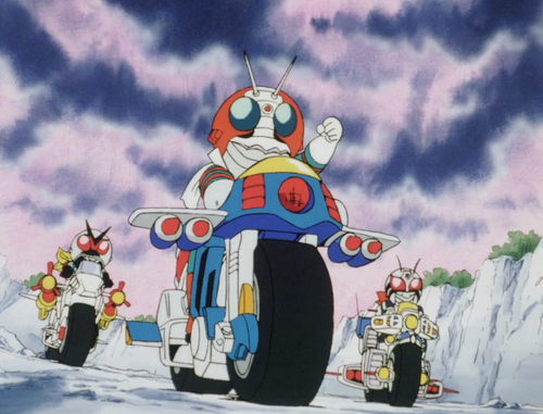 1993 Kamen Rider SD BLU RAY VOSTFR