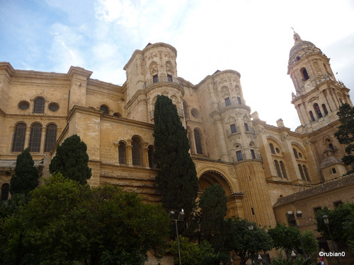 la cathédrale de Malaga