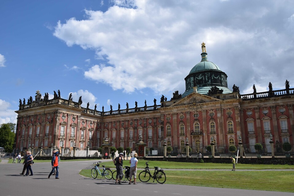 V J20 - Postdam - Neue Schloss - La façade du château