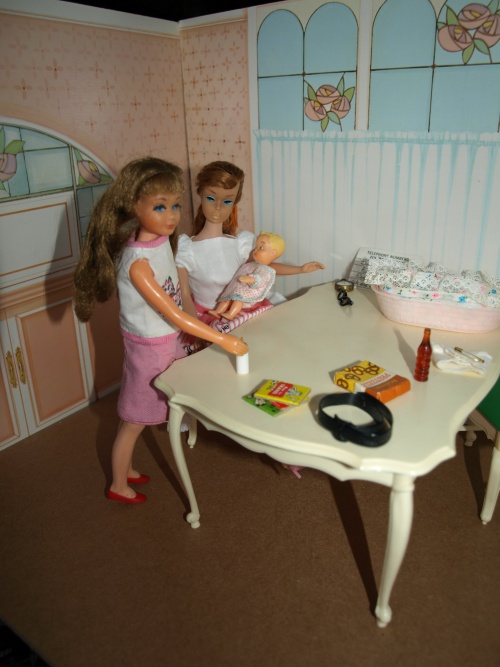 Barbie vintage : Baby-sits