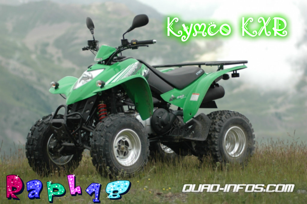 KYMCO KXR 250-Maxxer 250 - Quad et Moto cross