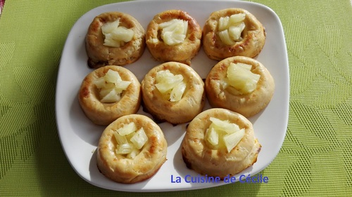 Savarins ananas et coco