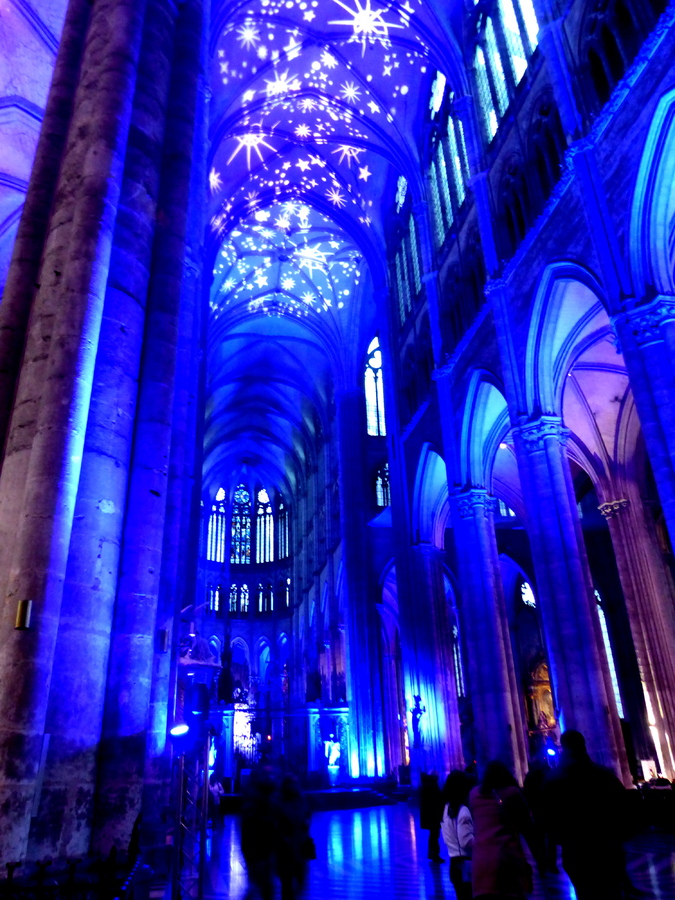 Cathédrale d'Amiens en fête