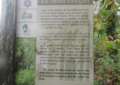 Le Mont Gargan, le 13-09-2022. Photos Henri