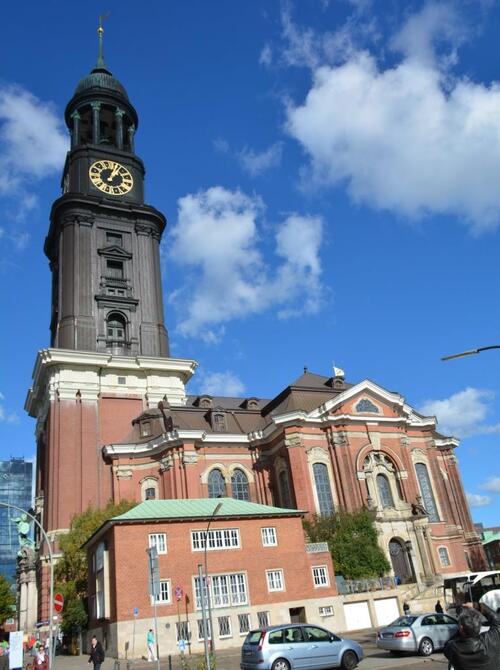 L’église Saint-Michel à Hambourg