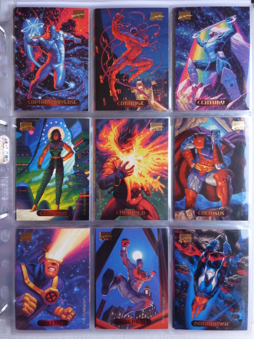 Marvel Masterpieces cards