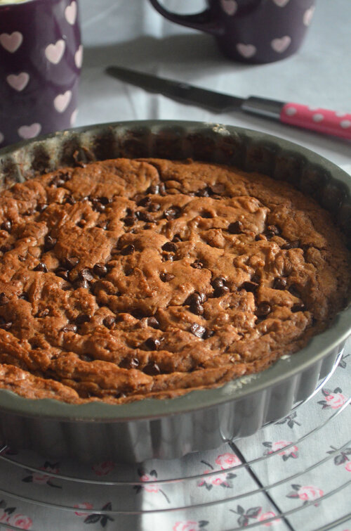 One Pan Chocolate Cookies