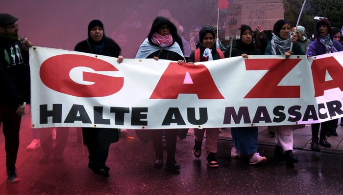 Marche contre la guerre à Gaza  4 novembre Besançon