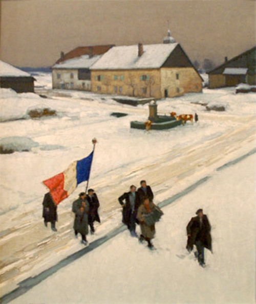 Robert Fernier le peintre de la neige