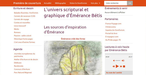Accueil site Emérance Bétis