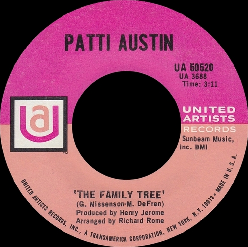 Patti Austin : CD " The Singles United Artists & Columbia Records 1969-1973 " SB Records DP 134 [ FR ]