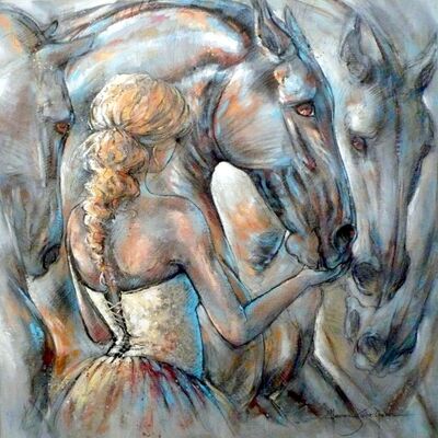 Les chevaux de Jeanne Saint Chéron