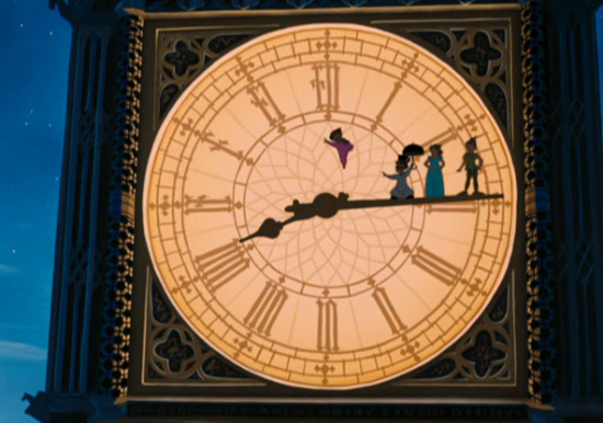 la rencontre entre peter pan et clochette