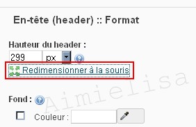 Installer un header (bannière) sur eklablog