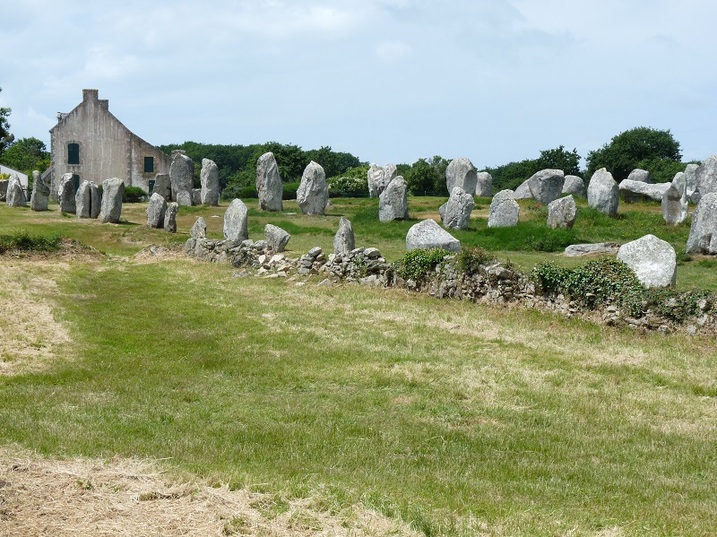 Les menhirs de Carnac