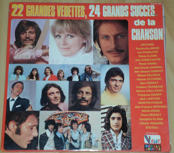 22 Grandes Vedettes, 24 Grands Succès De La Chanson (1972, Vinyl) - Discogs