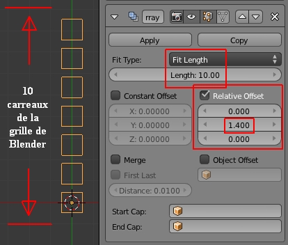 Faire des copies en fonction d'une distance