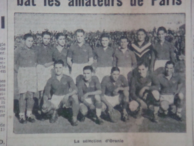 décembe 1937 sélection d\'oran