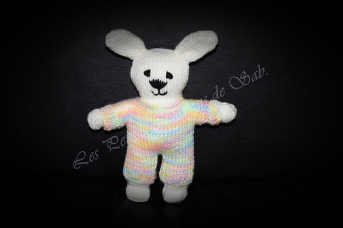 Petit lapin .... tout coloré !