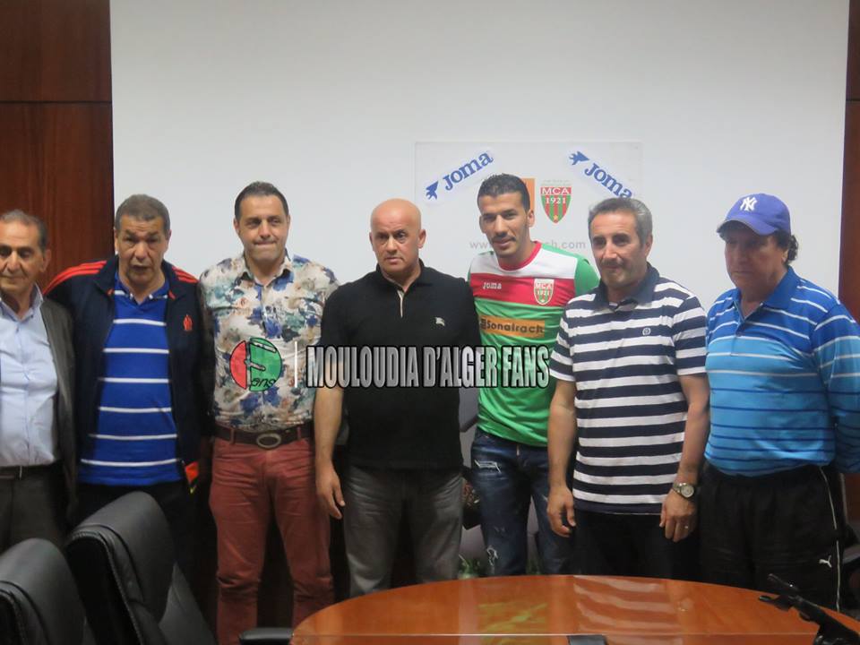 7.6.2016 Boudebouda Brahim revient au MCA pour 2 saisons