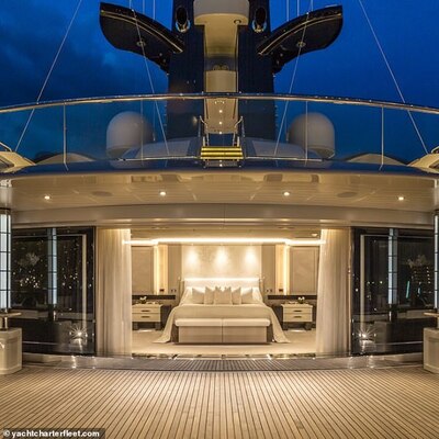 Mode de vie de luxe: le magnat de la beauté aurait dépensé une fortune dans la location du super yacht