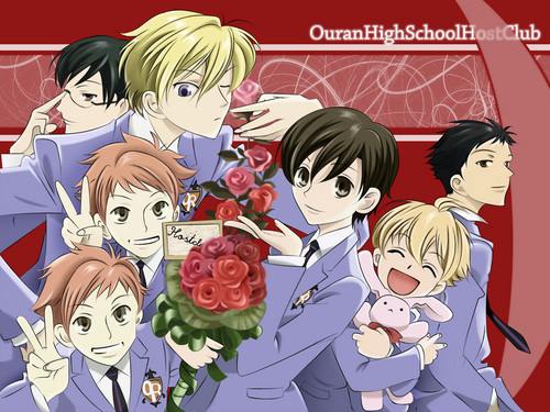 ouran highschool host club kiss