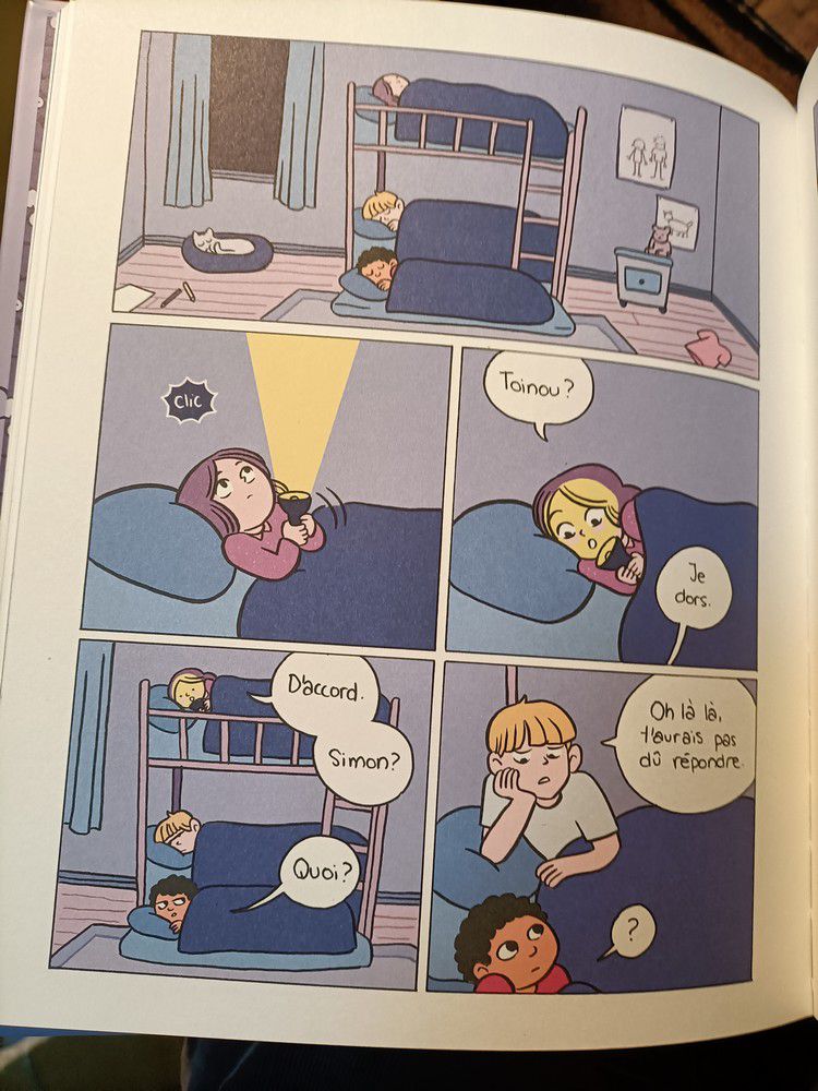 Un joli livre pour enfants : &quot;Il y a un loup dans la chambre de Mamie&quot;...
