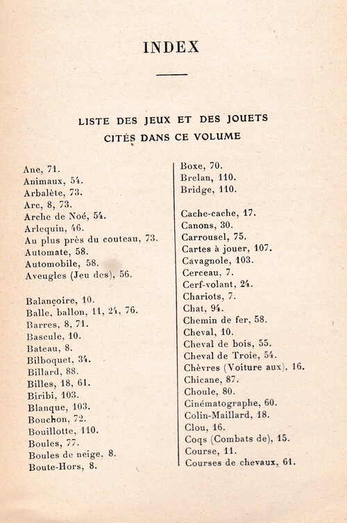 0LZ060 Les jeux et les jouets, leur histoire (A. PARMENTIER) 1922