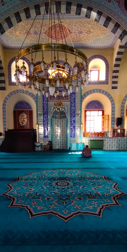 Du bleu mosquée !
