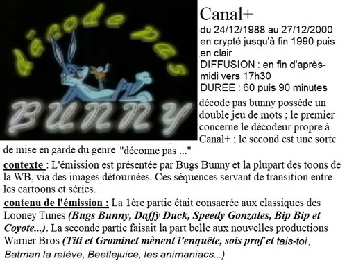 Nostalgiques ? Décode pas Bunny